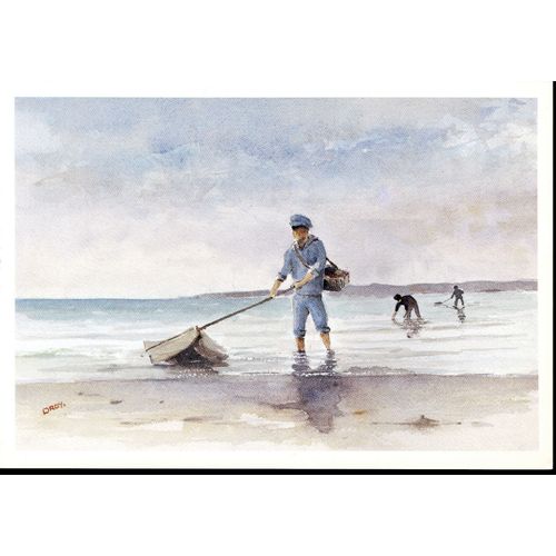 Carte Postale Aquarelle Série 9 N° 3, 1993