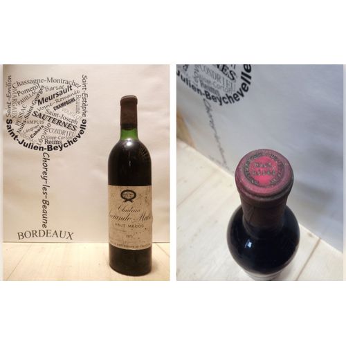 Château Sociando Mallet 1973 - Haut-Médoc - 1 X 75 Cl - Rouge