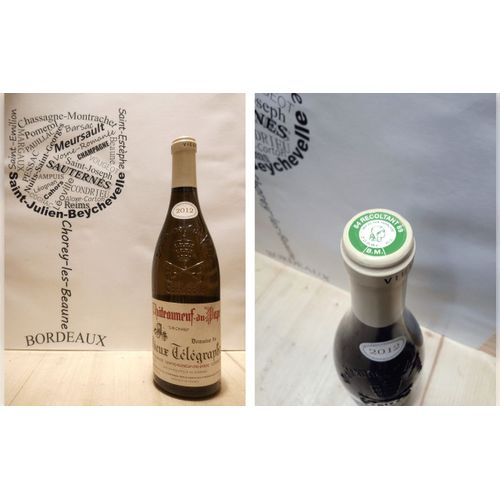 Châteauneuf Du Pape 2012 - Domaine Du Vieux Télégraphe - La Crau - Châteauneuf Du Pape - 1 X 75 Cl - Blanc
