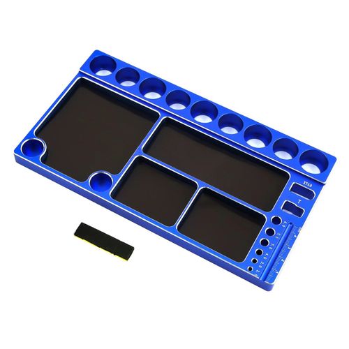 Vis multifonction en métal CNC, 20x11cm, outil de stockage de joint d'escalade, pour voiture RC, bateau, avion, modèle HSP