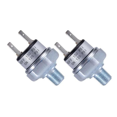 Pressostat d'air 120-150 PSI Pressostat 1/8in-27 NPT DC24V 12V Pressostat Pressostat de compresseur d'air