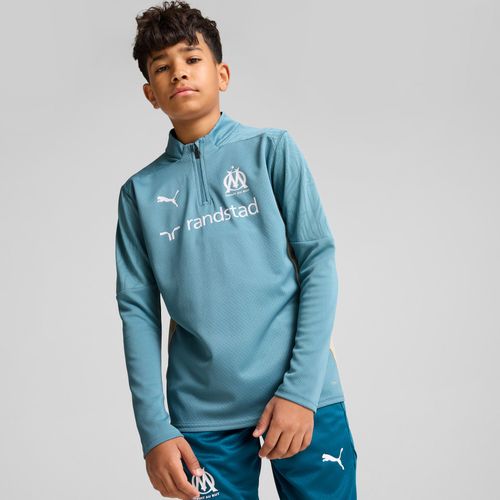 Haut D’Entraînement À 1/4 Zip Olympique De Marseille Enfant Et Adolescent