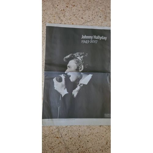 Cahier Du Journal Le Monde. Hommage À Johnny Halliday. 7 Décembre 2017.