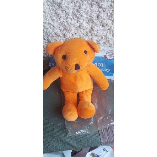 peluche dousou ourson orznge