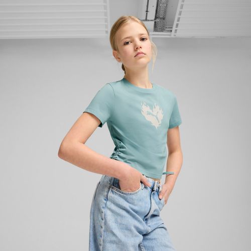 T-Shirt Noué Flaming Love Enfant Et Adolescent