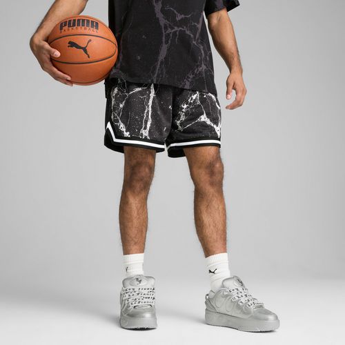 Short De Basketball Written In Chrome Puma Hoops X Lafrancé Homme