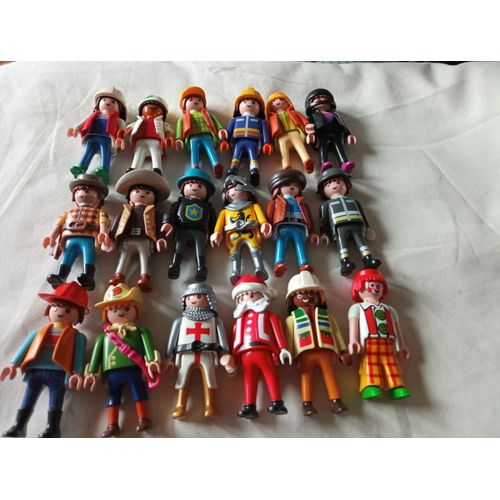 lot de 18 figurines Playmobil
