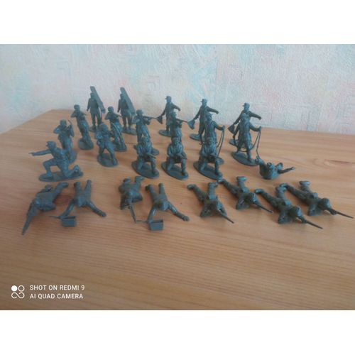 Lot figurines Airfix 1/32ème - Gebirgsjäger- chasseurs alpins allemands