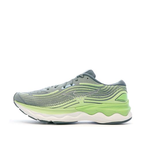 Chaussures De Running Vertes Mizuno Wave Skyrise