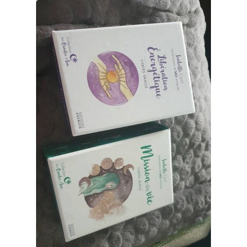 Lot De 2 Oracles Isabelle Cerf - Libération Énergétique Et Mission De Vie