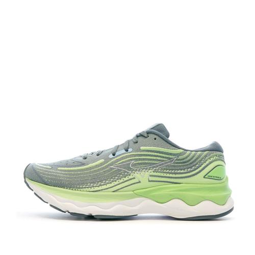 Chaussures De Running Vertes Mizuno Wave Skyrise