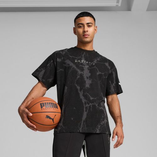 T-Shirt Marbré Written In Chrome Puma Hoops X Lafrancé Unisexe
