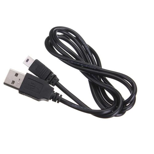Câble Usb Recharge Manette Ps3 - 1 Mètre - Mini Usb Vers Usb A - Compatible Psp Et Pc - Straße Game®