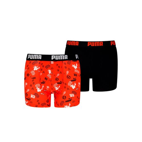 Lot De 2 Caleçons À Imprimés Puma Enfant