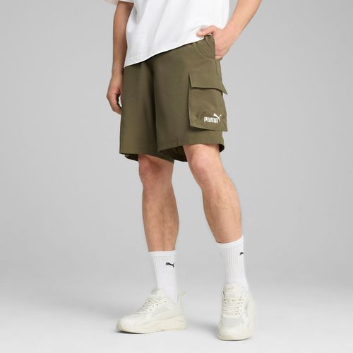 Short Cargo Tissé 10"" À Logo N° 1 Essentials Homme