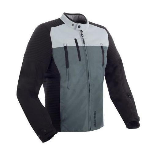 Blouson Moto Bering Crosser - Gris/Noir - 3xl