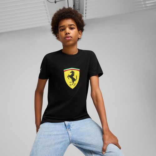 T-Shirt À Écusson Oversize Race Scuderia Ferrari Hp Enfant Et Adolescent