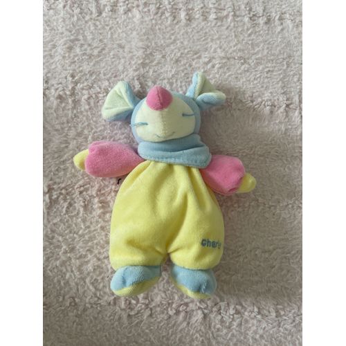 Doudou souris Charly et cie grelot