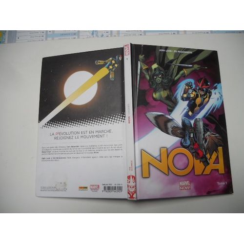 Nova Marvel Now N° 1 L'origines Jeph Loeb Ed Mcguinness