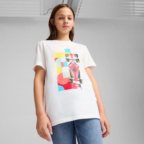 T-Shirt À Motif Race Scuderia Ferrari Hp Enfant Et Adolescent