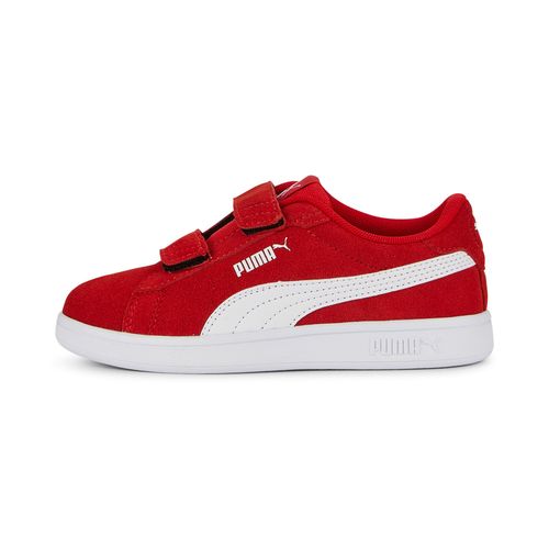Chaussures Baskets Fermeture Facile En Suède Smash 3.0 Enfant