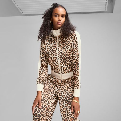 Veste De Survêtement Courte À Motif Intégral T7 Leo Luxe Femme