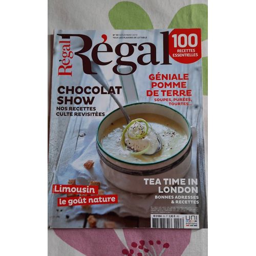 Magazine Cuisine Régal N0 55 Novembre 2013