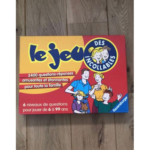 Jeux De Société « Les Incollables » 