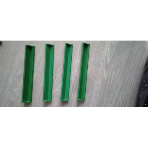 4 Chevalets De Scrabble - Vert
