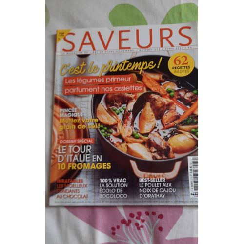 Magazine Cuisine Saveurs No 273 Avril 2021