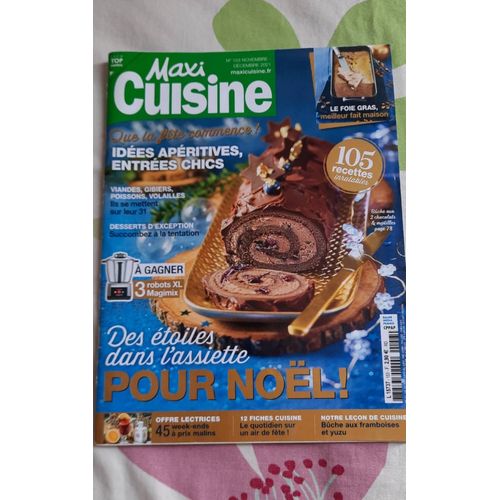 Magazine Cuisine Maxi Cuisine No 153 Novembre Décembre 2021