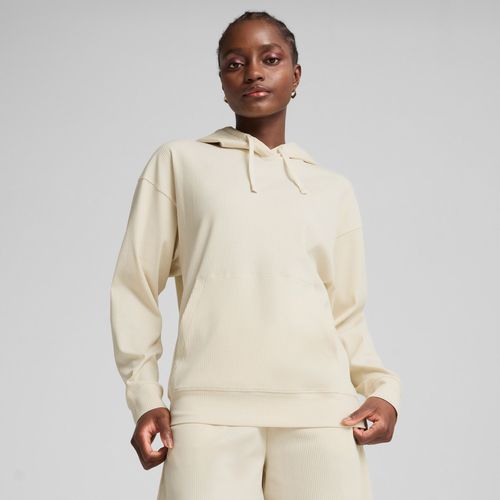 Hoodie Côtelé Confort Ess Elevated Femme