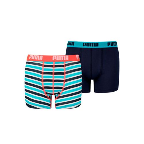 Boxer Basique À Imprimé Rayé Pour Garçons (Lot De 2)