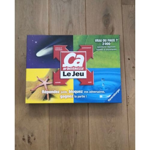 Jeux De Société « Ça M’Intéresse » 