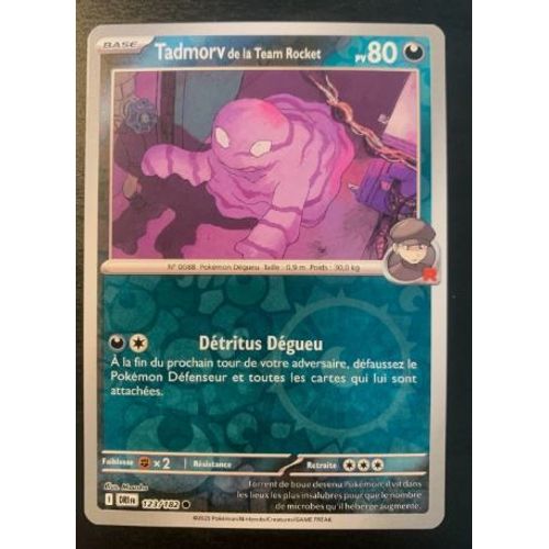 Pokémon Tadmorv De La Team Rocket 123 / 182 Reverse Ev10 Rivalités Destinées