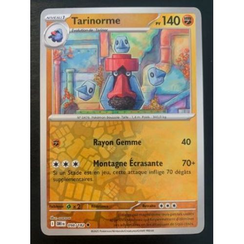 Pokémon Tarinorme 098 / 182 Reverse Ev10 Rivalités Destinées