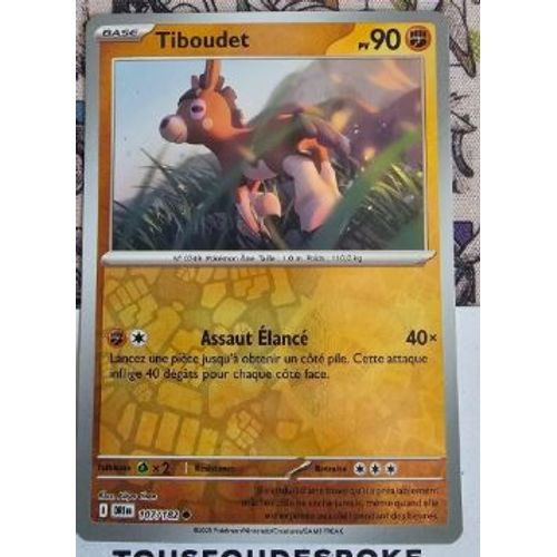 Pokémon Tiboudet 107 / 182 Reverse Ev10 Rivalités Destinées