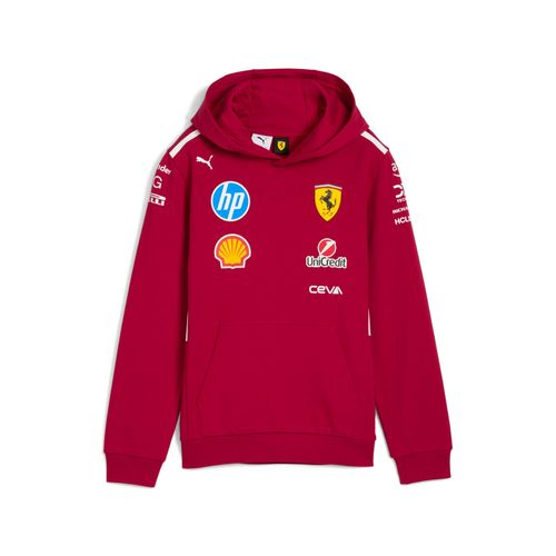 Hoodie Team Scuderia Ferrari Hp 2025 Enfant Et Adolescent