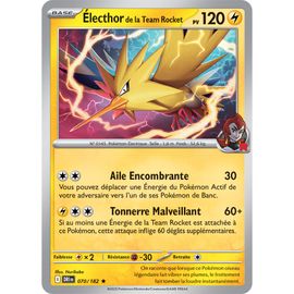 Electhor De La Team Rocket - Holo - 070/182 - Rivalites Destinees