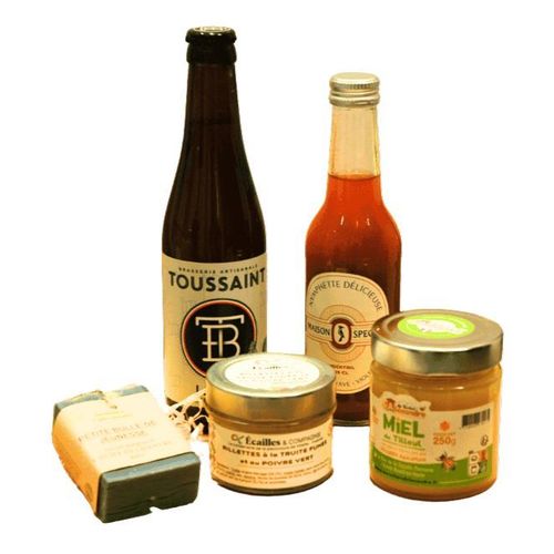 Panier Garni - La Box Des Yvelines : 5 Produits De Qualité Issus De L'Artisanat D'Île De France. Pour Vos Anniversaires, Pour Noël, Pour Tous Vos Cadeaux !
