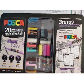 Posca 20 Marqueurs Peinture Tout Support