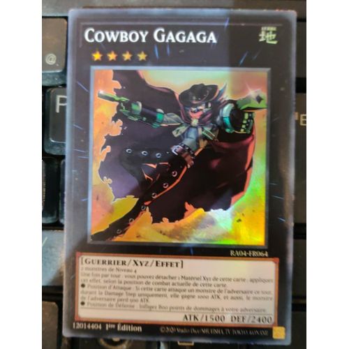 Yu Gi Oh Ra04 Fr064 Cowboy Gagaga Super Rare
