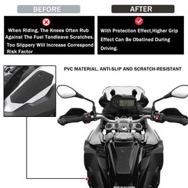 Protection et Grip Autocollant pour Réservoir de Moto