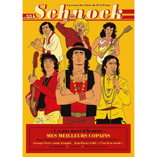 Schnock N°55 : La Revue Des Vieux Des 27 À 87 Ans N° 55 _ (Revue 176 Pages ; 2025)