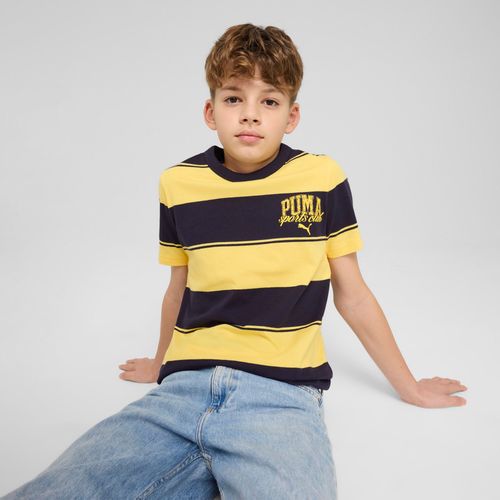 Tee-Shirt Rayé Puma Class Enfant Et Adolescent
