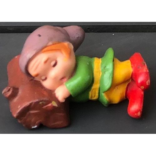 Figurine Nain, Blanche Neige Et Les Sept Nain, Walt Disney, Dessin Animé