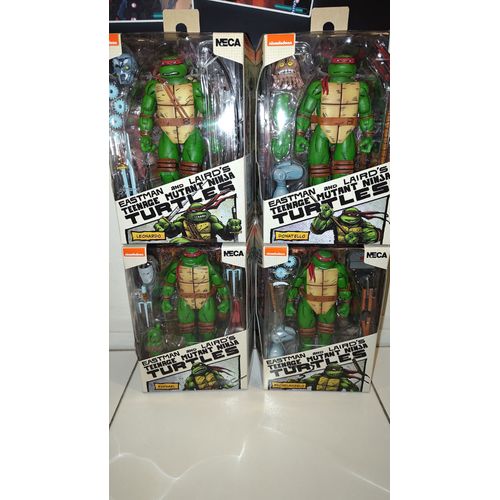 Les Tortues Ninja Mirage Comics Neca 4 Tmnt Sous Boîte