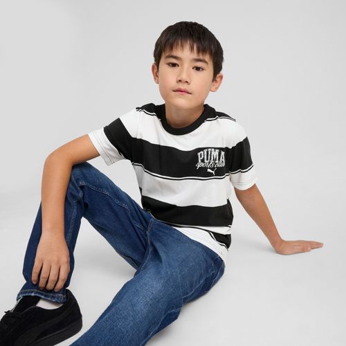 Tee-Shirt Rayé Puma Class Enfant Et Adolescent