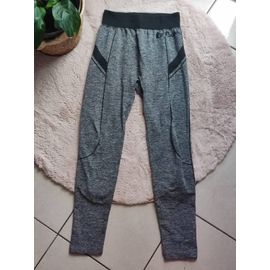 Legging Gris Noire Taille L Xl