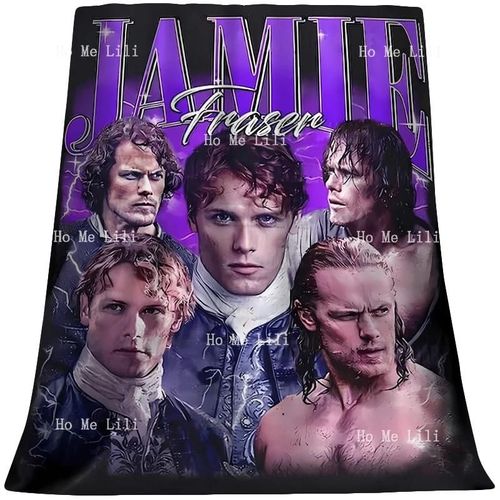 Couverture Personnalisée En Flanelle Jamie Fraser Outlander, Édition Limitée, Adaptée A Toutes Les Saisons